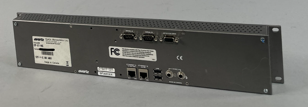 Evertz CP-2116E (used)