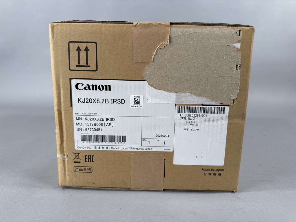 Canon KJ20x8.2B IRSD (New)