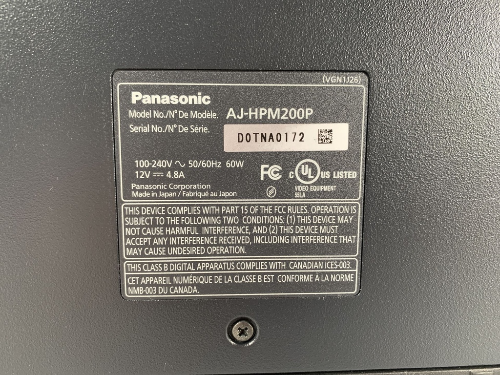 Panasonic AJ-HPM200P (used)