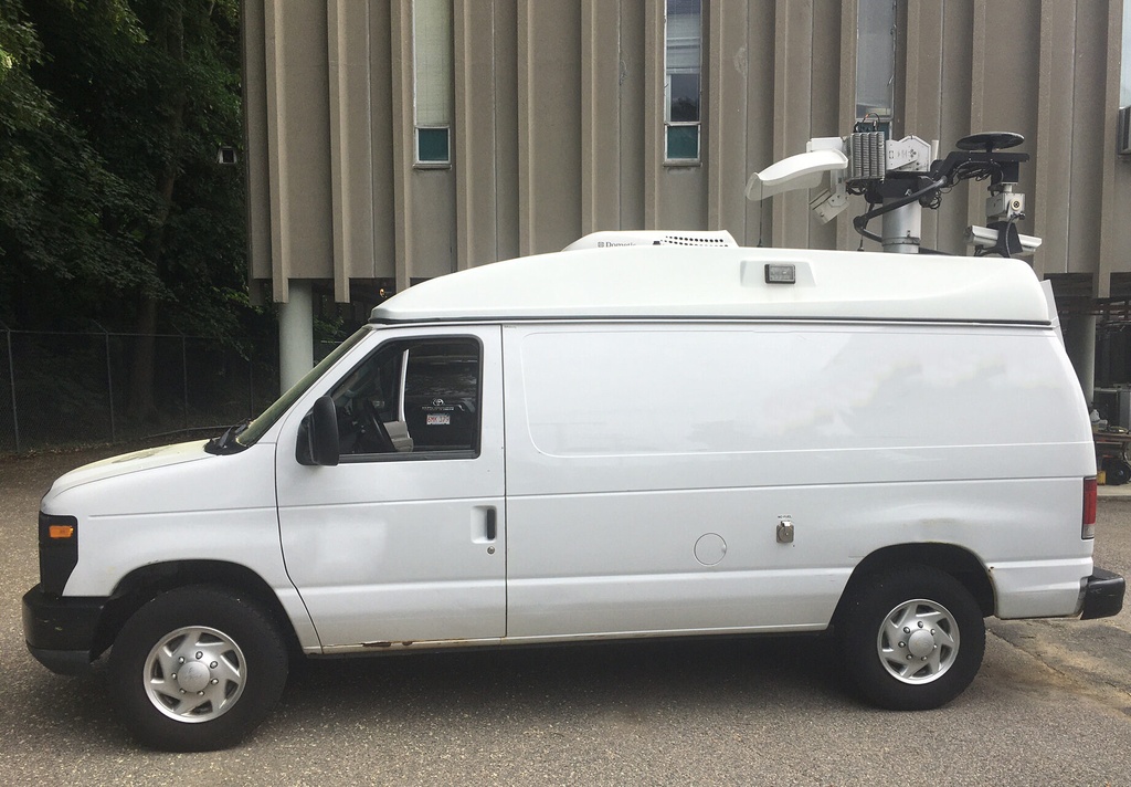 #549 – 2013 Ford E250, 42ft Tempest Mast, NuComm Microwave System