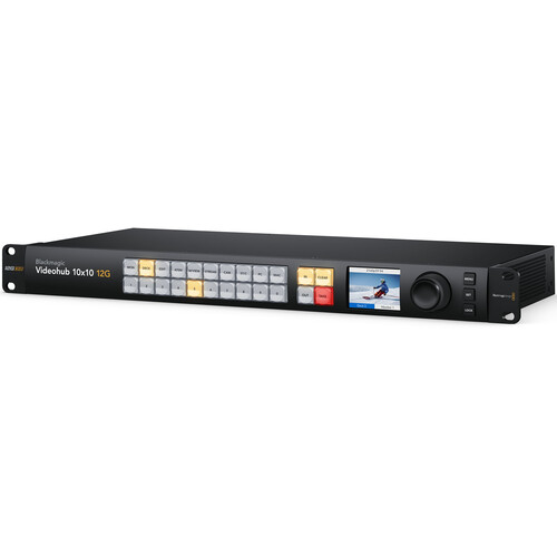 Blackmagic Design Videohub 10x10 12G (BMD-VHUBSMAS12G01010) (New)