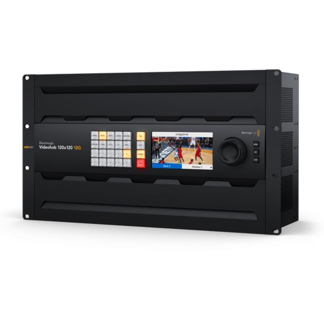 Blackmagic Design Videohub 120x120 12G (BMD-VHUBSMAS12G120120) (New)