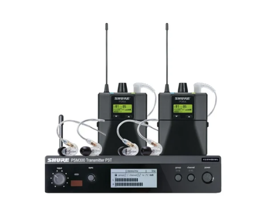 Shure P3TRA215TWP-J13 PSM300 TWINPACK PRO (New)