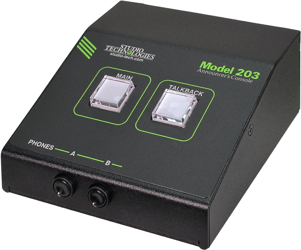 Studio Technologies Model 203 Announcers Console (New)