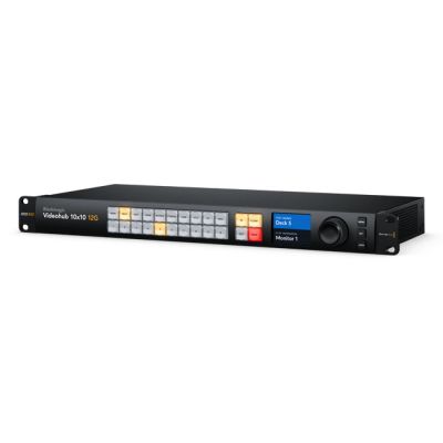 Blackmagic Design Videohub 10x10 12G (BMD-VHUBSMAS12G010010) (New)