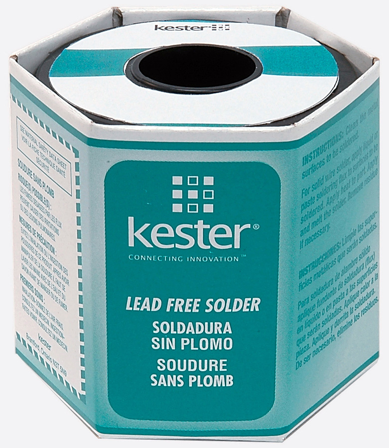 Kester Lead Free SN96 AG3 48 Rosin 031 Diameter 21 AWG Solder (KS-SN965AG3-31) (New)