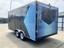 Trailer #601 - 2019 16ft Production Trailer, Rack Ready, Rear Ramp Door (Used)